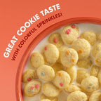 Cascadian Farm Organic Sprinkle Cookie Crunch Cereal, Gluten Free, Whole Grain, 10.9 oz