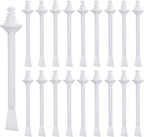 Plastic Wax Applicator Sticks and Disposable Spatulas - 50 Pieces for Nostril Cleaning, Nose Hair Removal, and Waxing