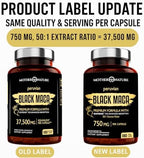 Black Maca Root 50:1 750mg – 180 Capsules Organic Peruvian Maca Peruana Supplement for Men | High Potency Energy, Mood & Performance Support | Vegan, Non-GMO