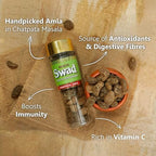 Panjon Swad Chatpata Amla & Khatta Meetha Aam (Mukhwas Mouth Fresheners) 2 Bottles, 245g
