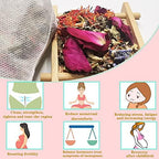 Yoni Steam Herb for Women pH Balance, Natural Feminine Vaginal Herbs Cleansing Rejuvenate, Herbal Blend, 7 Filter Bags Vaginal Herbs