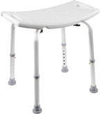 Adjustable Shower Chair, Shower Stool for Inside Shower, Shower Bench,Shower Seat, Bath Chair for Elderly, Disabled, Pregnant, Bathtub, Shower Stall, Non Slip Base, 400 LBS Heavy Duty
