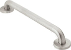Moen Stainless Steel Bathroom Safety 48-Inch Long Shower Grab Bar with Concealed Screws and Peened Textured Slip Resistant Finish, R8948P