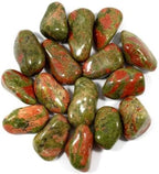 Pachamama Essentials Unakite Tumbled - Healing Stone - Crystal Healing Rock 20-25mm (5)
