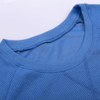 JEEING GEAR Men's Basic Long Sleeve Waffle Sweatshirt Loose Fit Workout Pullover Crewneck Shirt