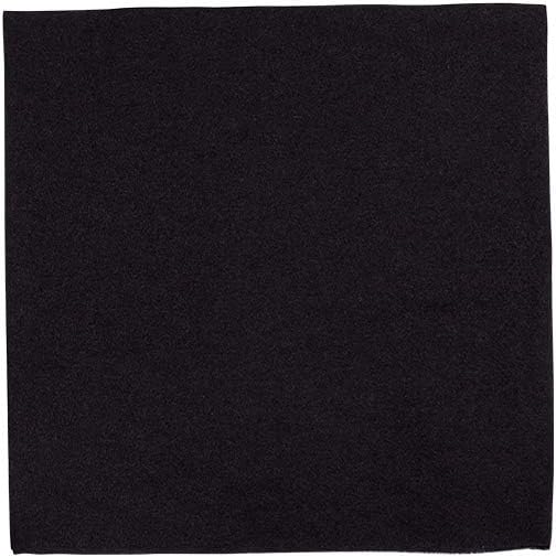 Karat [5000 ct - 5 x 5] Black Cocktail Napkins - Beverage Napkins - 10 x 10 Unfolded