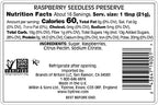 Tiptree Raspberry Seedless Preserve, 12 Ounce Jars (Pack of 6)
