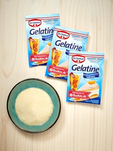 Gelatine Weiss, Gold Extra (Dr.Oetker) 3pk