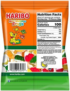 HARIBO Gummi Candy, Mini Rainbow Frogs, 5 oz. Bag (Pack of 12)