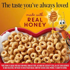 Honey Nut Cheerios, Heart Healthy Gluten Free Breakfast Cereal with Whole Grain Oats, 10.8 oz