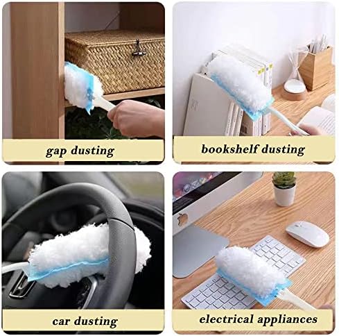 360 Duster Refills Bulk Disposable Replacement Head for Cleaning Home, 30 Count