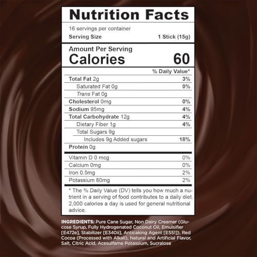 Maud's Dark Hot Chocolate Instant Packets, 16 ct, Instant Hot or Iced Chocolate - Just add water