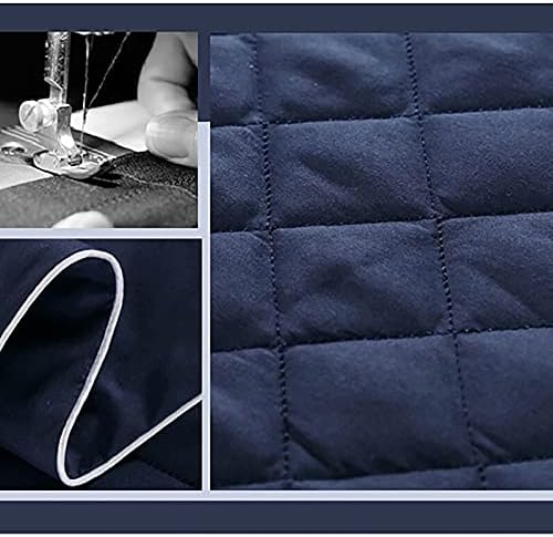 KKLT 4-Piece Cotton Massage Table Sheet Set Salon Bed Cover,Massage Table Skirt Protective Cover Includes Pad and Face Rest Cover-D 70x185cm(28x73inch)