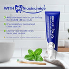 PearlSmile Hydroxyapatite Niacinamide Whitening Toothpaste – 5% Niacinamide + 10% Nano-Hydroxyapatite (nHAp) – Strengthens Enamel & Remineralizes – Fluoride-Free, 4.2oz (Pack of 2)