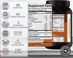 Stellar Labs Whey Protein Powder with BCAA's & Whey Isolate | Certified Low FODMAP, Non GMO, Gluten Free, Soy Free, Low Carb, Keto, with Stevia | All Natural Lean Post Workout Shakes | Salted Caramel