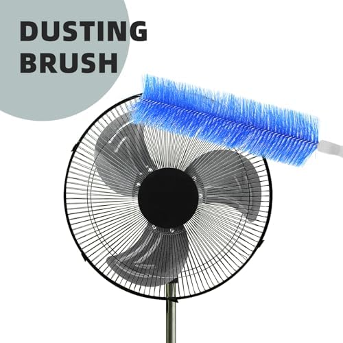 Fan Brush, CN1ST Fan Cleaning Brush Reusable Removes Dirt from Fans, Air Conditioning, Home, Car Vents Curtain and More
