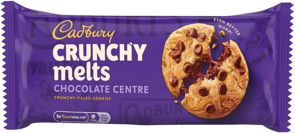 Cadbury Crunchy Melts Chocolate Centre 156G