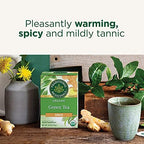 Traditional Medicinals Tea, Organic Green Tea Ginger - Promotes Healthy Digestion, Occasional Nausea & Indigestion Relief - Kosher, Non-GMO - 16 Tea Bags