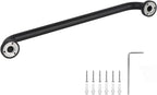 Black Space Aluminum Anti Skid Bathtub Handle Handrail Safety Grab Bar Bathroom Supply 50cm