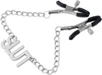 Metal Nipple Clamps Exotics Nipple Grips Non-Piercing Nipple Rings Adjustable Weight Metal Nipple Clamps Nipple Clip for Women Nipple Toy G45