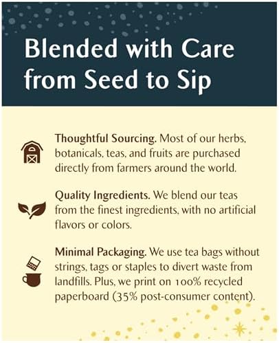 Celestial Seasonings Herbal Tea, Mandarin Orange Spice, 20 Count (Pack of 6)