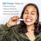 IONIC KISS IONPA DM Red Compact Ionic Power Electric Toothbrush with Travel Cap, Brushing Timer, 2 Modes, 2 Soft Extended Filament Brush Heads Made in Japan, KISS You Outdoor, Camping, DM-011RD