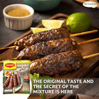 Maggi Kofta Mix Kefta Halal Meatball Mix Blend Powder Egyptian Arabian Baharat Middle East Herb Spices Seasoning Bbq Grilling Kebab Kabab Kabob Halal (4 Pack = 4.94 oz / 140 gm) خلطة كفتة حلال