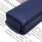 Small Glasses case with Belt Loop,PU Leather Vintage Eye Glasses Pouch Sunglass Holder