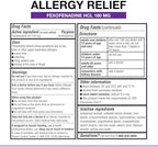 Puregen Labs Allergy Relief, Fexofenadine 180mg, 100 Tablets – 24 Hour Non-Drowsy Antihistamine Allergy Medicine for Runny Nose, Sneezing, Itchy, Watery Eyes