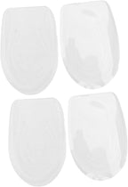 Beaupretty 2pairs Invisible Heighten Insole with Shock Absorption Soft Silicone Cushion Pad for Foot Protection Breathable Comfortable Shoe Inserts for Men and Women