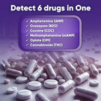 Prime Screen [5 Pack] 6 Panel Urine Drug Test Kit (THC-Marijuana, BZO-Benzos, MET-Meth, OPI, AMP, COC), WDOA-264