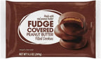 Fudge Covered Peanut Butter Filled Cookies, Real Cocoa & PB, Great Snack Snacking Kosher Food Dessert Treat, 9.5 oz Value Pack