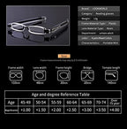 4 Pack Reading Glasses Readers for Women and Men Compact Portable Thin Small Lightweight Folding Reading Glasses