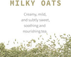 Milky Oats, Organically Grown in Wisconsin | 5.6 oz | 79 Servings | Sacred Blossom Farm | Herbal Tea & Medicinal Herbs | Loose Leaf | Regenerative Farming | Single Source | Avena Sativa