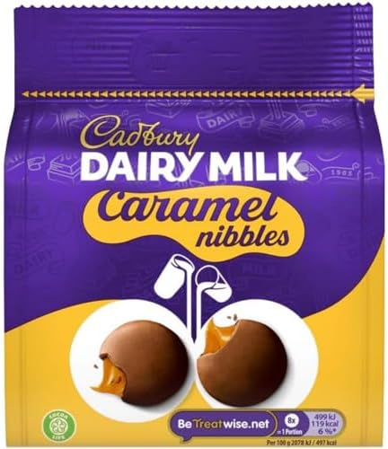 Cadbury Dairy Milk Salted Caramel Nibbles 85g (Pack of 1)
