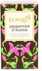 PUKKA Organic Peppermint & Licorice, 20 EA