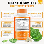 Pack of 2 Height Growth Maximizer - Made in USA - Natural Height Increase Booster & Teen Vitamins - Pills to Grow Taller at Any Age - Bone Growth Supplement for Adults & Kids - 120 capsules