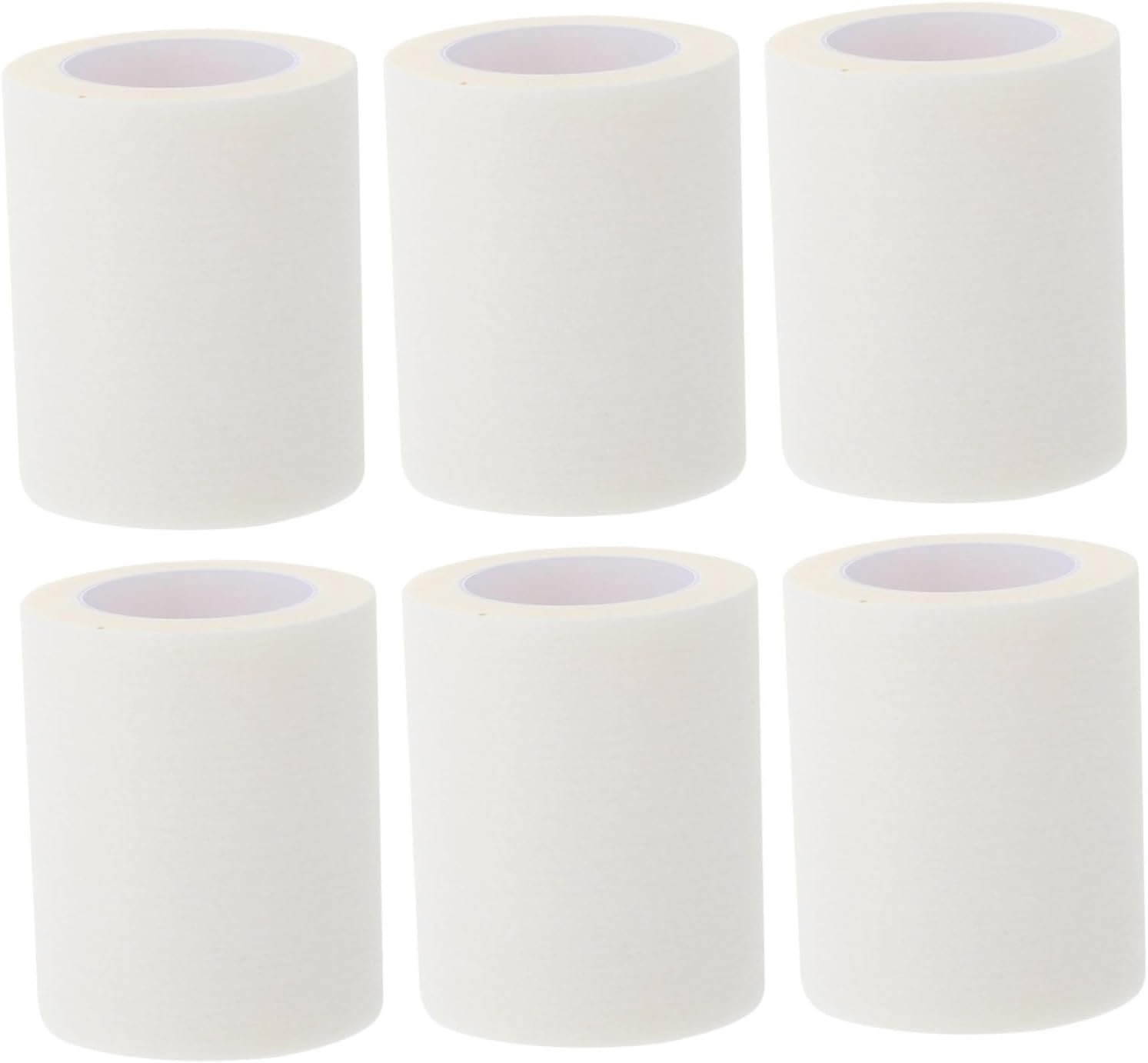 CALLARON 6rolls Breathable Adhesive Tapes for Use of Fixing Tools Comfortable Skin for First Aid and Dressings