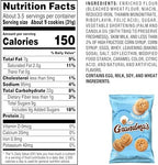 Grandma’s Mini Cookies, Vanilla Sandwich Crème Cookies, 3.71 oz Cookie Bag, (24 Pack) (Packaging May Vary)