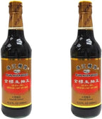 Pearl River Bridge Golden Label Superior Light Soy Sauce 16.9 fl. oz x 2 Bottles