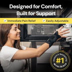 BraceUP Carpal Tunnel Wrist Brace - Metal Wrist Splint for Hand and Wrist Support, Tendonitis Arthritis Pain Relief