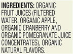 R.W. Knudsen Family Organic Cranberry Pomegranate Juice Blend, 32 Ounces
