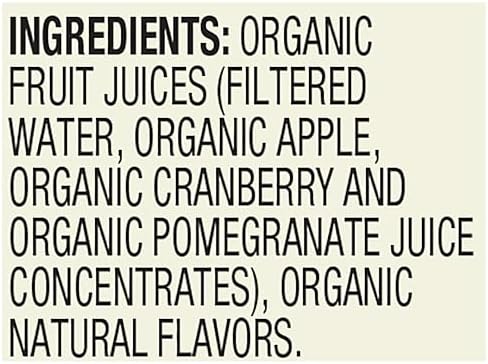 R.W. Knudsen Family Organic Cranberry Pomegranate Juice Blend, 32 Ounces