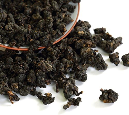 GOARTEA Black Oolong Tea - 2Pcs 250g / Total 17.6oz Supreme Grade - Taiwan Oolong Tea Loose Leaf - High Mountain Guifei Honey Flavour