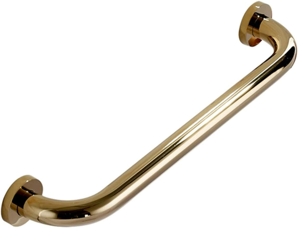 ELLO&ALLO Bathroom Shower Grab Bar with Concealed Screws, Home Care Bath Hardware, Gold Finish (16 Inch)