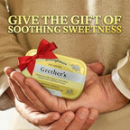 GRETHER'S Sugarfree Elderflower Pastilles – Premium Swiss Throat Lozenges for Dry Mouth & Throat Comfort – Intense Fruit Flavor – Gluten & Lactose Free – Gift for Singers – 2.1 oz