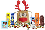 Moo Free Dairy free Gluten Free British Christmas Candy Chocolate UK | Basically British Reindeer Bag | British Christmas Shop | Imported from UK (Moo Free Chocolates)