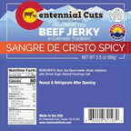 Centennial Cuts Beef Jerky – Sangre de Cristo Spicy, 3.5 oz, High Protein Snack