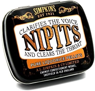 Simpkins Nipits- Pure Liquorice Pellets
