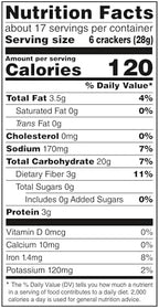 Triscuit Original Whole Grain Wheat Crackers, Vegan Crackers, Healthy Snacks, Lunch Snacks, Party Size, 17 oz